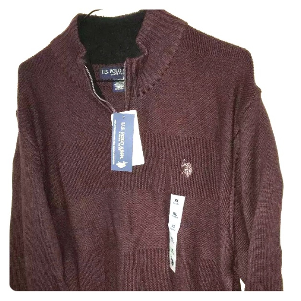 US Polo Assn 1/4 Zipper Sweater